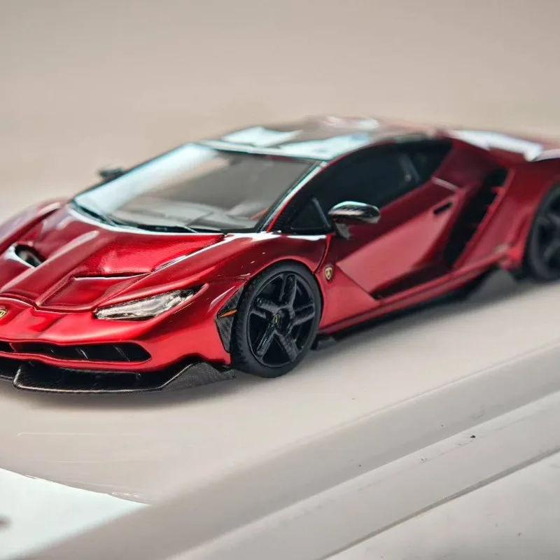 JDL 1:64 لامبورغيني LP770-4 نموذج سيارة محاكاة الراتنج، لعبة الأولاد، هدية للأطفال، مجموعة الكبار.