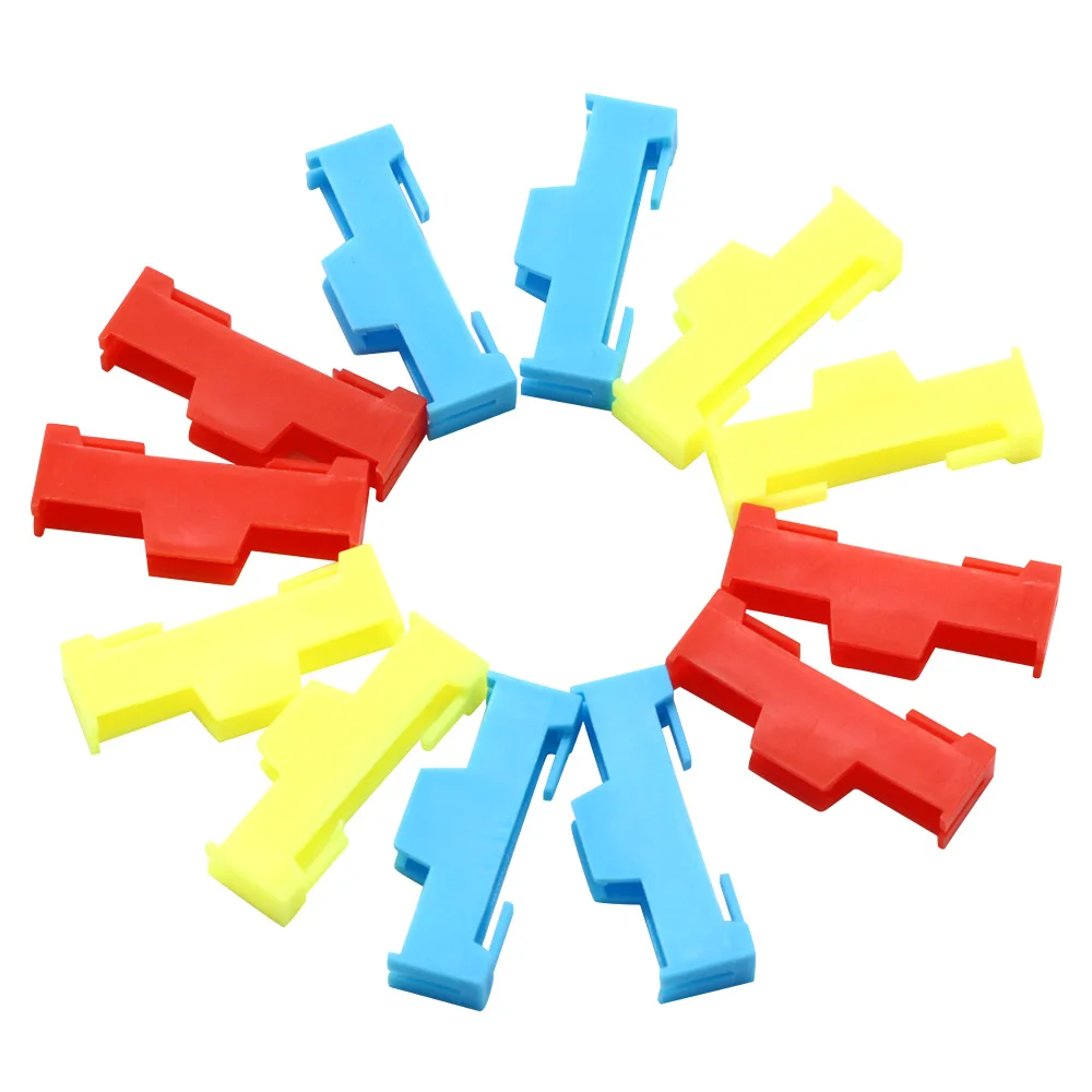 50pcs/20/10 Servo Extension Cable Buckle Clip Plastic Servos Cord Fastener Jointer Plugs Fixing Holder for DIY RC Airplane Parts
