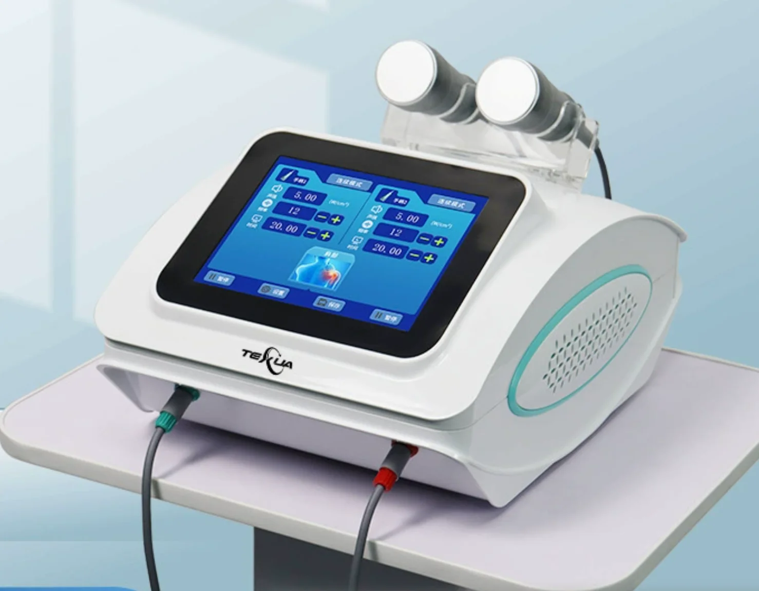 Ultrasonic Meridian Physiotherapy Massager, Home Massage Device for Lumbar Spine, Muscle, Joint & Fascia Relief