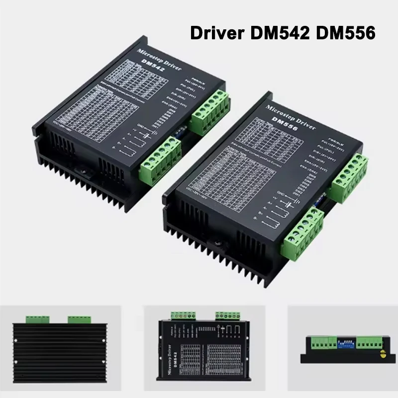 Microstep Motor Driver DM542 DM556 for 42 57 Stepper Motor Nema17 Nema23 20-50V DC Supply Voltage 1-5.6A - Electronics Component
