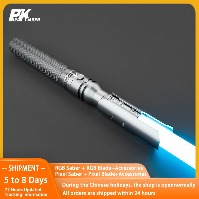 

PunkSaber Lightsaber Neopixel Jedi Laser Sword Heavy Dueling Sensitive Smooth Infinite Changing Hitting Sound Light Saber Toys