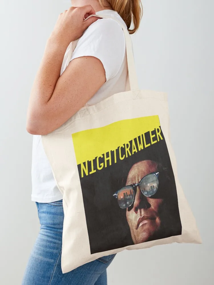 

Movie: Nightcrawler with Jake Gyllenhaal Tote Bag Women bags personalized tote bag sac pour femme reusable grocery bags