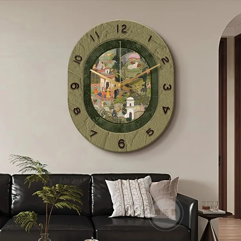 Fashion Design Wall Clocks Aesthetic Digital Silent Bedrooms Modern Wall Watch Art Mural Luxury Horloge Murale Home Decoration