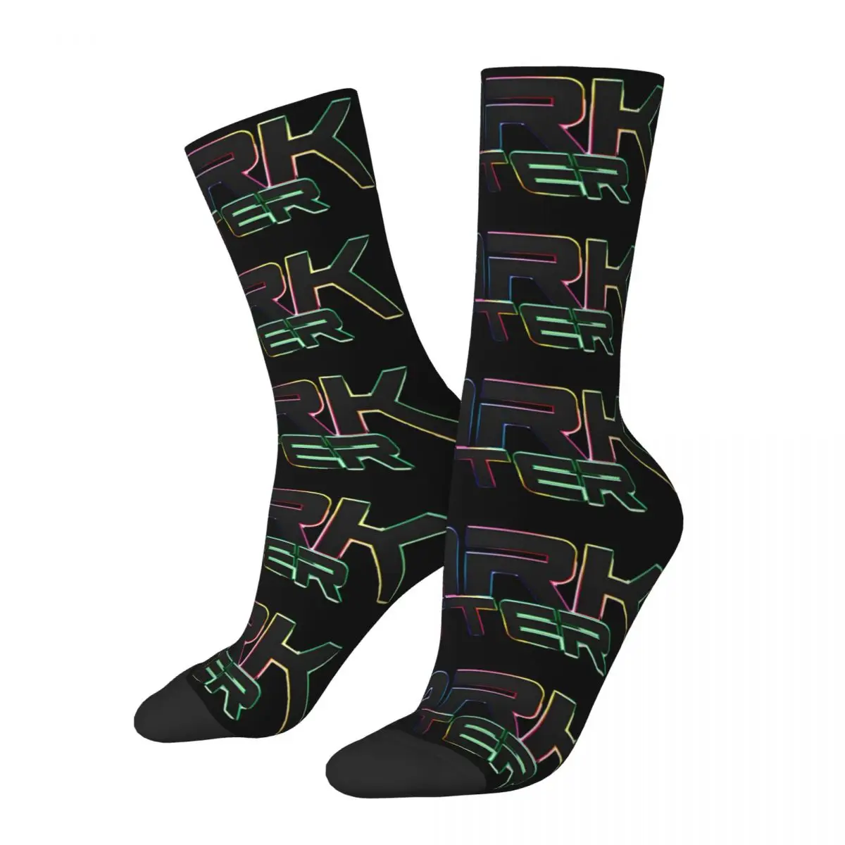 Dark Matter Sticker Men's Socks Vintage Harajuku Pearl Jam Street Style Novelty Seamless Crew Sock