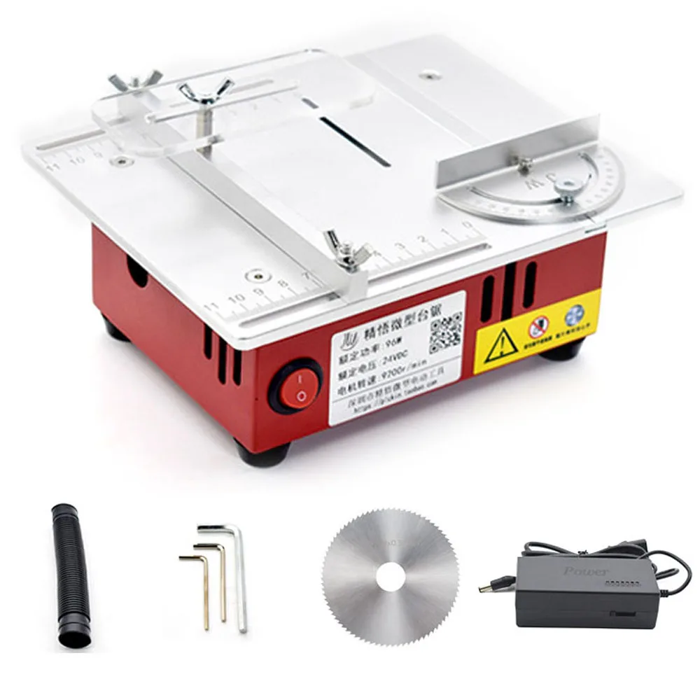 Mini Multifunctional Saw Desktop Table DIY Wood Cutting Tool Bench Lathe 2024