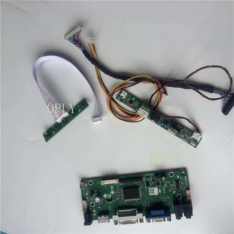 Controller board for HR236WU1-100 HR236WU1-300 HR236WU1-310 VGA HDMI-compatible DVI 1920X1080 LED panel Screen monitor 23.6