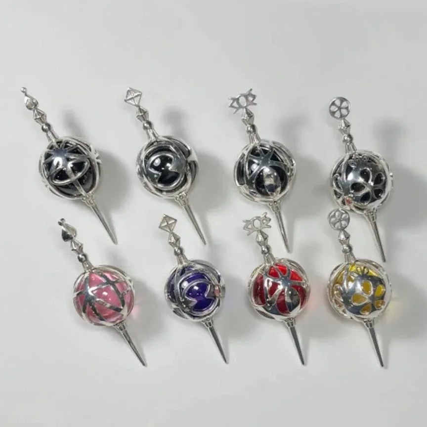 Madoka Homura żałoba nasiona dusza klejnot rekwizyt Cosplay Anime Puella Magi Madoka Magica fioletowy różowy biżuteria Magica Girl