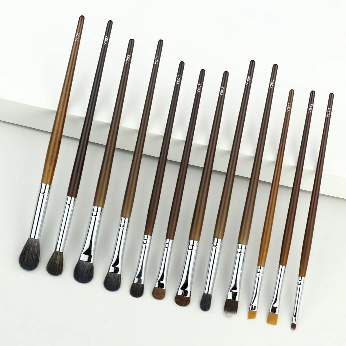 1pcs Eye Makeup Brush Set Goat Hair Shadow Shader Tapered Blending Brush Set Make Up Tools Natural Cosmetic Tools