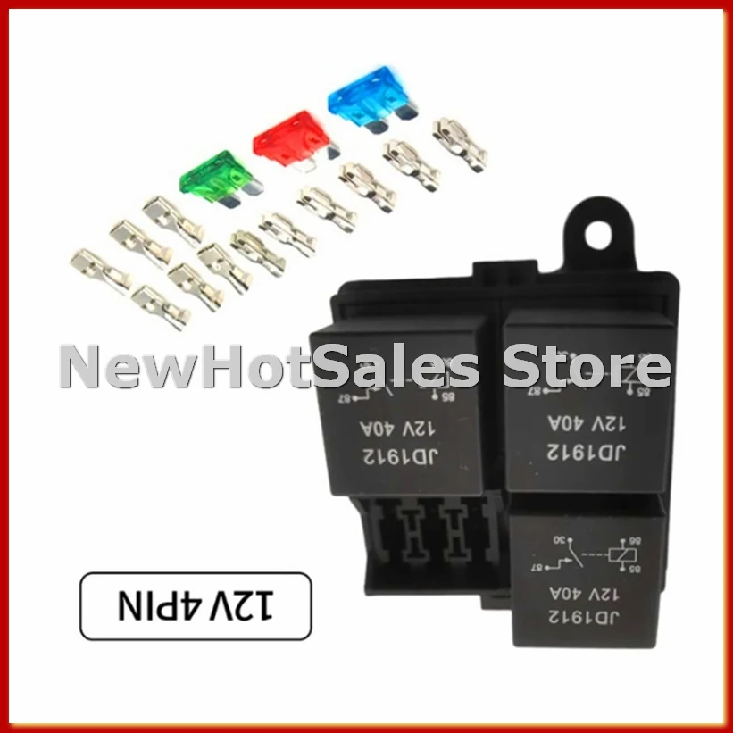 3 Way 4Pin Fuse Hol…