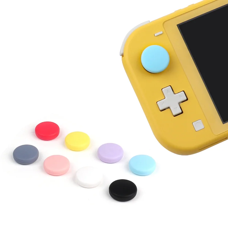Silicone macio Thumbstick Grips Protector para Switch Joycon Joystick Caps Lite Oled Console Controller Cover Gamepad Acessórios