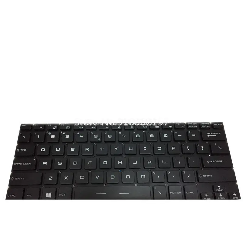 MS-14A1 14A2 14A3 Keyboard For MSI GS30 2M-001US 2M-046US GS32 6QE-004US GS40 6QE-001US 6QE-003US GS43VR 6RE-006US English