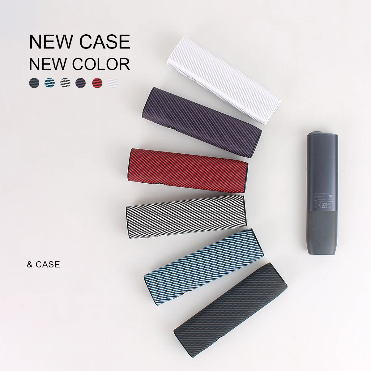 

PU leather protective case is suitable for ILUMA ONE, stylish and convenient, and protects the electronic cigarette accessory
