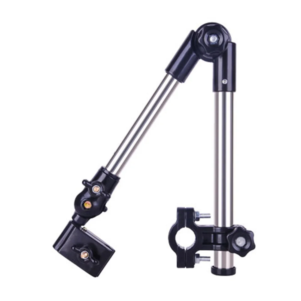 

Umbrella Stand Adjustable 2 Section Tube Handlebar Mount for Bike Stroller Wheelchair Rain and Umbrella Holder