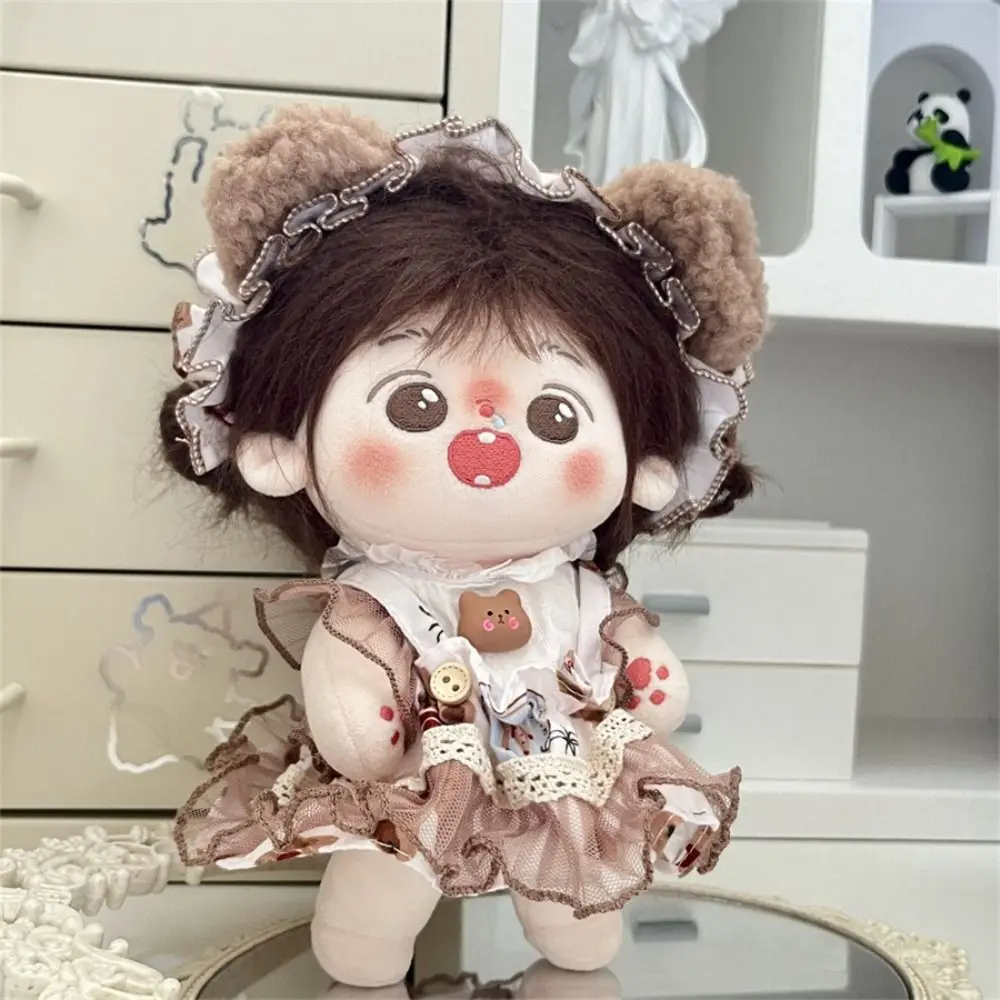 Replacement Outfit 20CM Cotton Doll Clothes Toy Accessories Sweet Skirt Stuffed Doll Plush Suit Princess Dress Cartoon