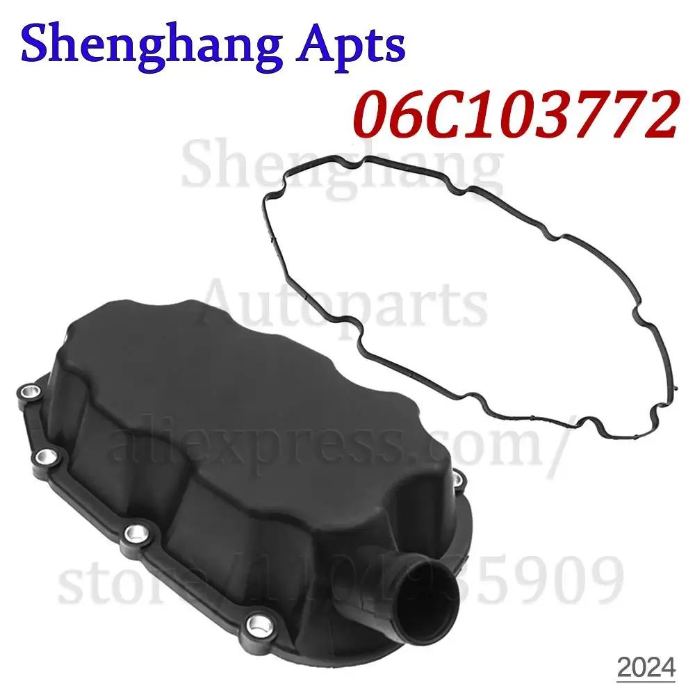 

Oil Separator Cylinder Block Ventilation Cover 06C103772,06C103772A For Audi A4/S4 2001-2008,A6/S6 2002-2008,A8/S8 2003-2008 3.0