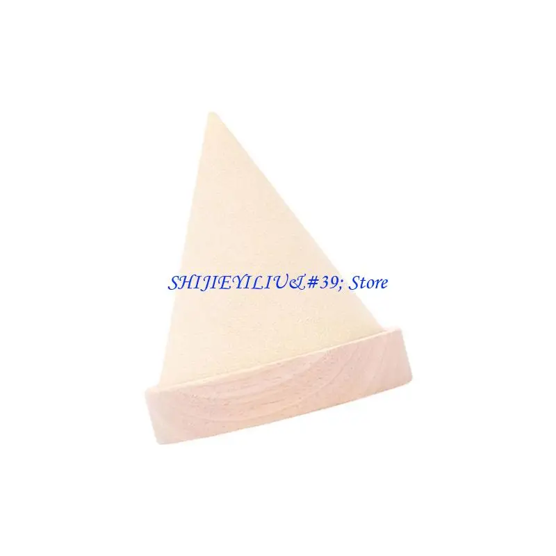 

E21F Стильный конический держатель для браслета с мягкой бархатной поверхностью для элегантного дисплея