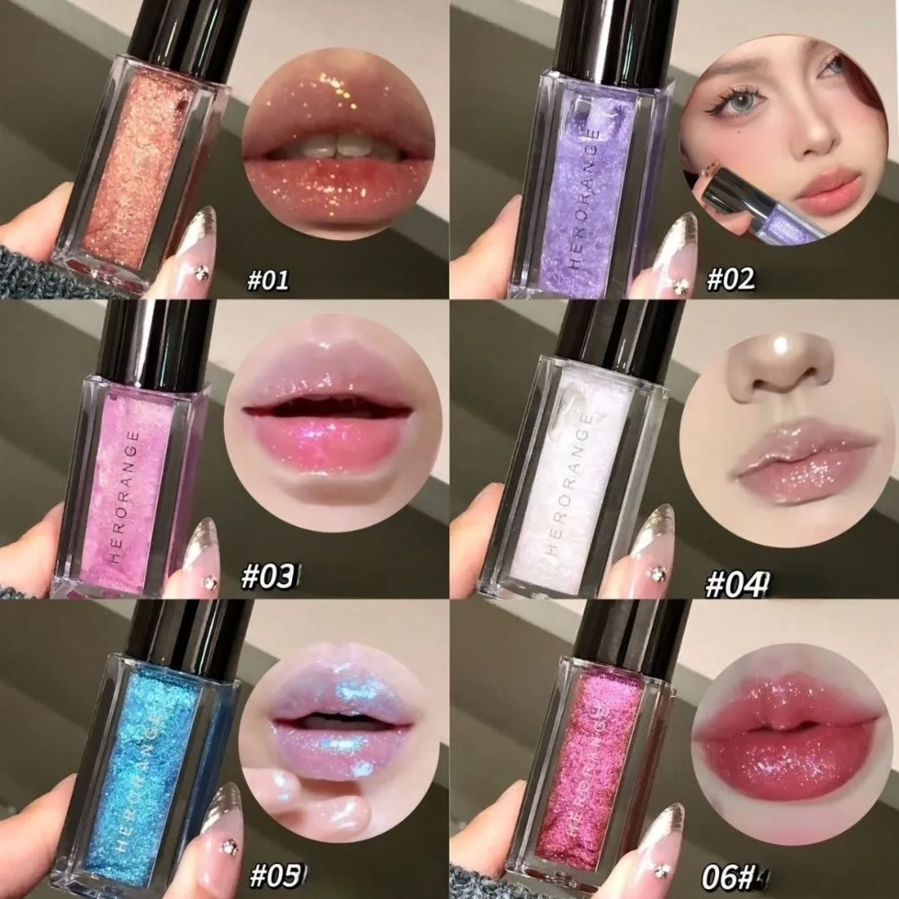الحرباء بريق الشفاه الصقيل ملمع الشفاه مقاوم للماء أحمر الشفاه السائل يشكلون الشفاه النفط الشفاه الصبغات ترطيب الشفاه بلسم طويل الأمد