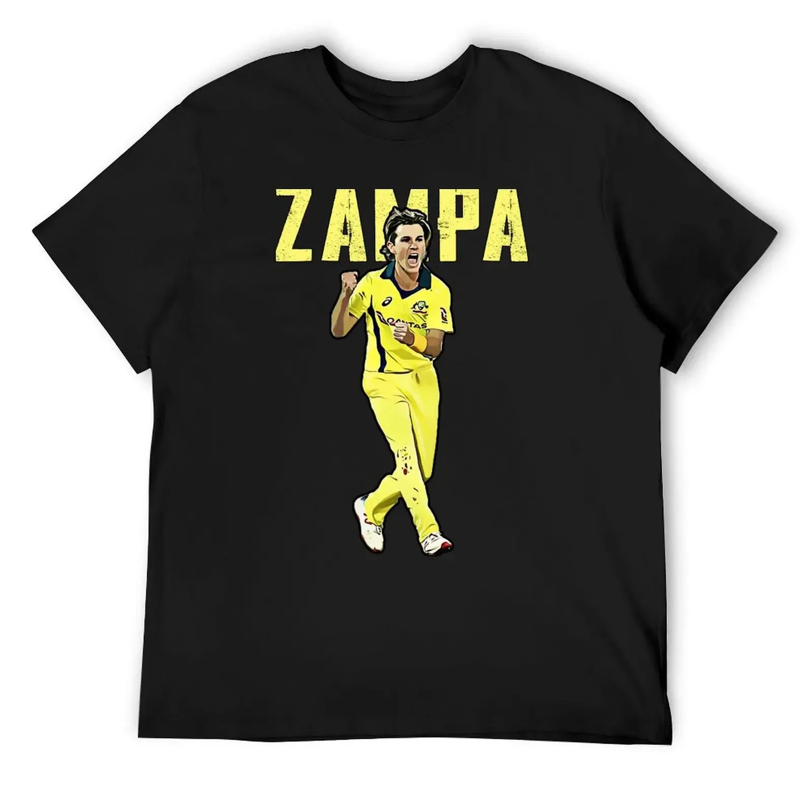 

Adam Zampa - Spin Bowler - Australia Cricket Player - T20 World Cup Cricket T-Shirt plain mens funny t shirts