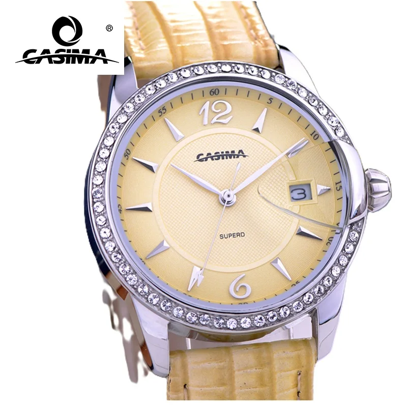 CASIMA Women's Wristwatch, Couple Watches Simple Trend, Waterproof, Luminous,  Quartz Movement, Model SP-2631-1151