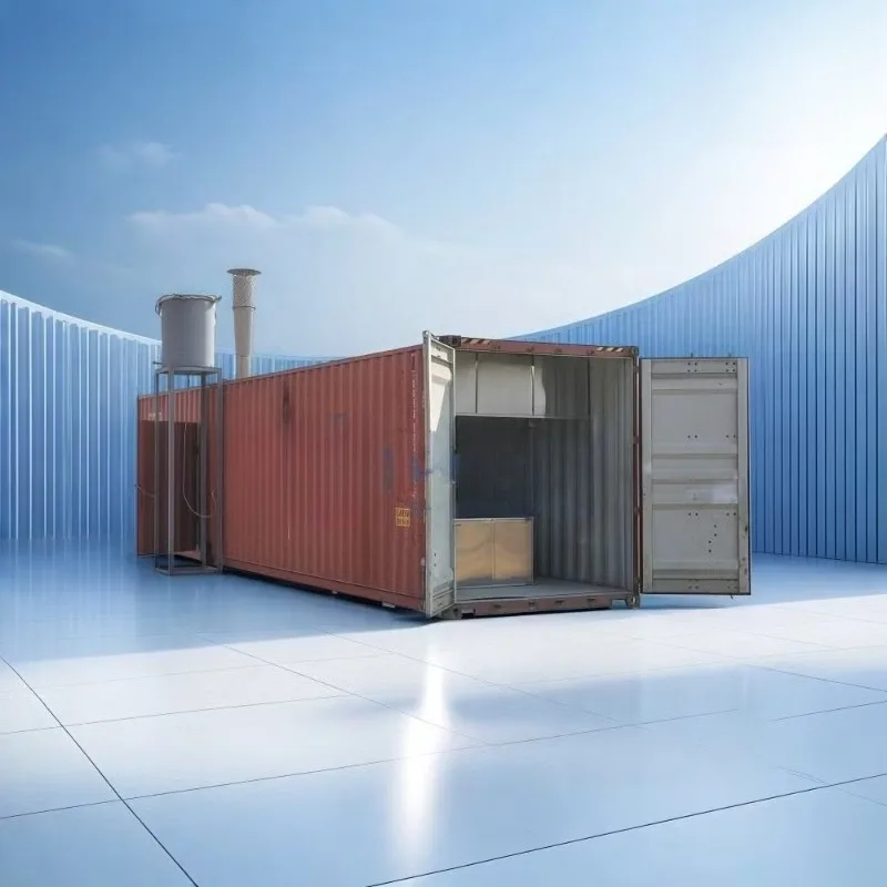 Customized Durable Containerized Cremation Equipment for Professional Crematory Operations