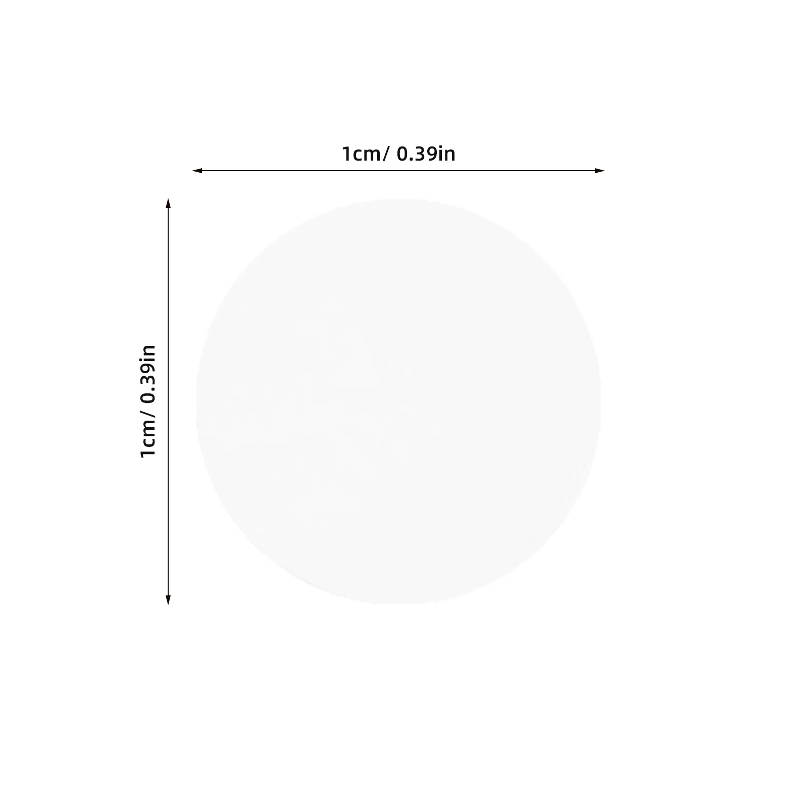 500Pcs Transparent Double-Sided Adhesive Dots Clear Round Strong Acrylic Sticky Tack for Crafts Wall Posters Clear Adhesive Dots