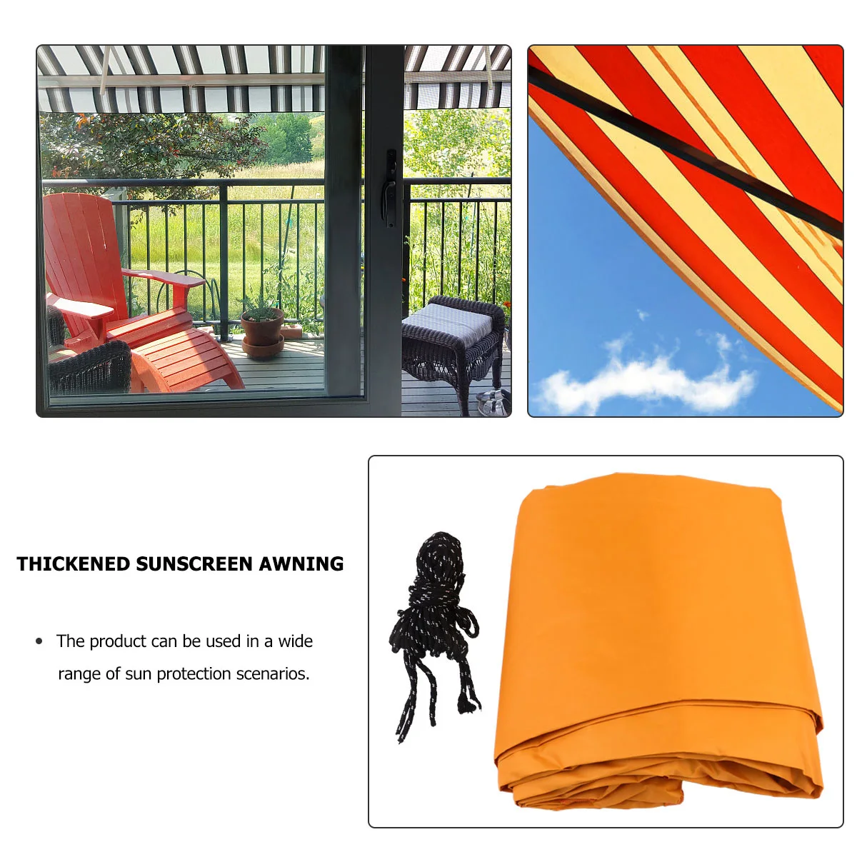 

1pc Sun Shade Sail Outdoor Protection Canopy Waterproof Fabric Triangular Awning Garden Pool Driveway Privacy
