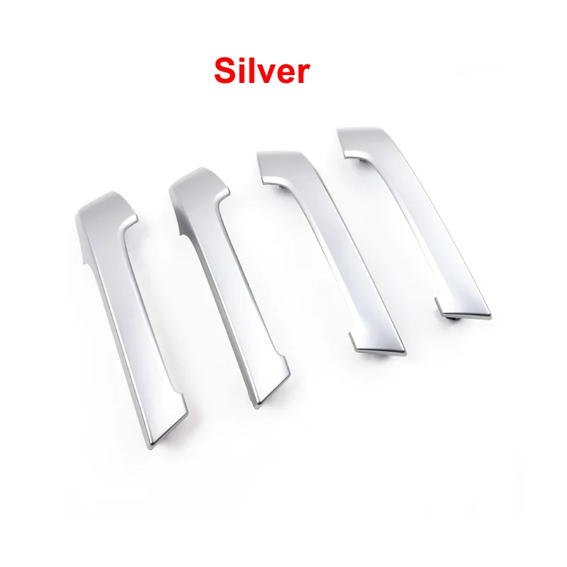 4Pcs/Set Car Interior Door Handle Trim ABS For Toyota Land Cruiser Prado FJ150 150 2010-2018 Accessories