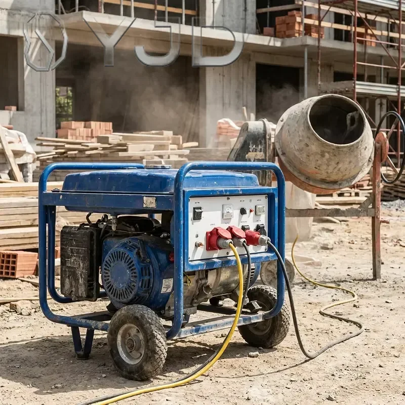 YJD Yuchai 2.8-18kw Diesel Generator Super Silent Open Frame ATS 1800 RPM 20kw