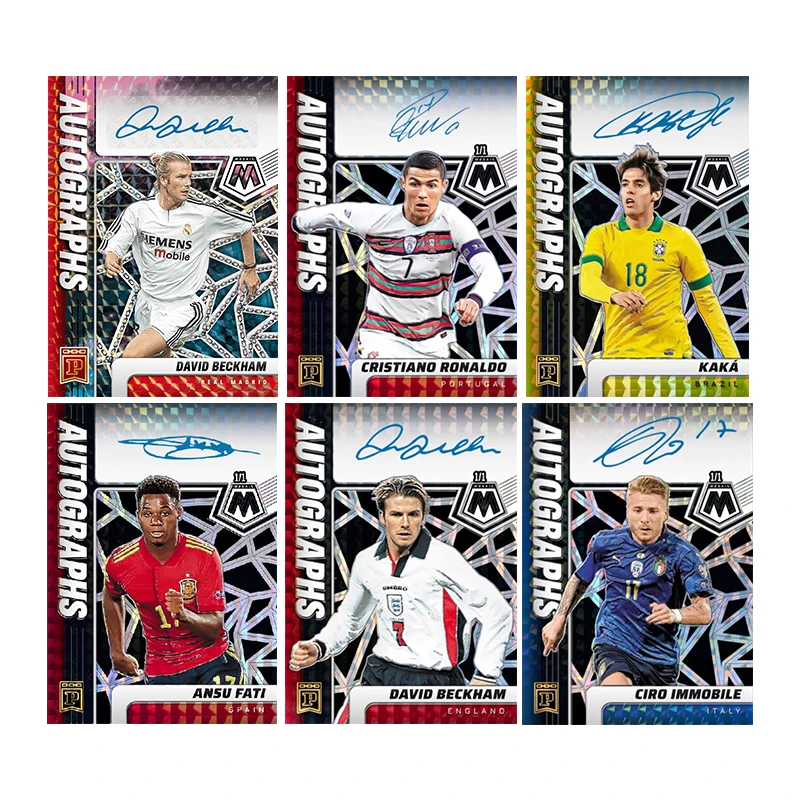 

Коллекция Panini DIY Football Star с Месси и CR7: защитный чехол, идеальный подарок для фанатов, премиум-коллекция DIY-карточек для демонстрации