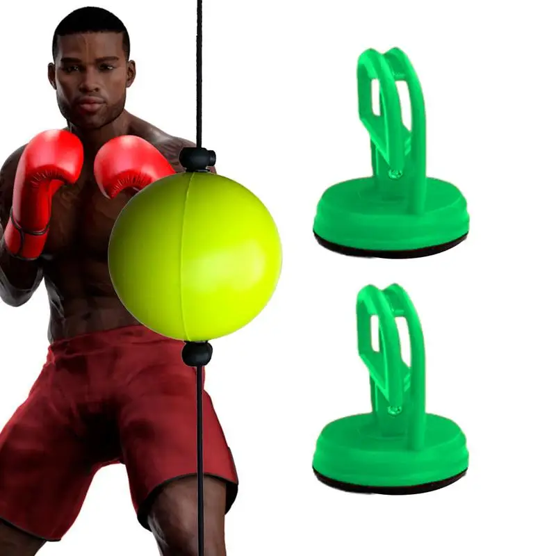 Suction Cup Suspension Boxing Speed Balls Double End Training Boxing Ball Punching Bag Boxing Reflex Ball with Elastic Rope