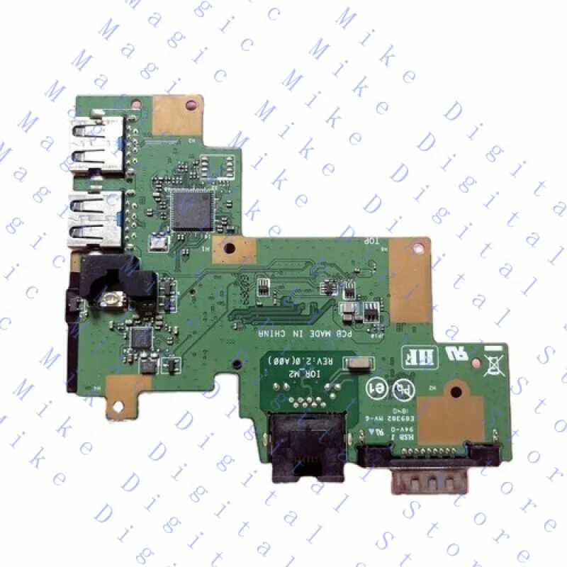 H  New For Dell Latitude 14 Rugged Extreme 7414 E7414 USB SD Carder RJ45 IO Board