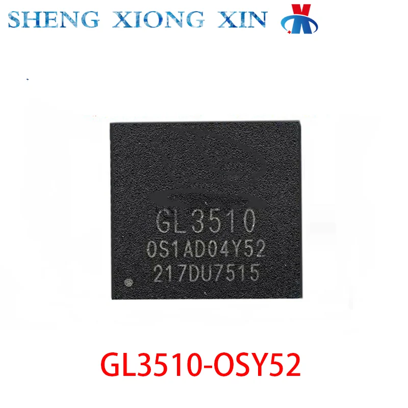 

1pcs New 100% GL3510-OSY52 QFN-64 USB Chip GL3510 Integrated Circuit