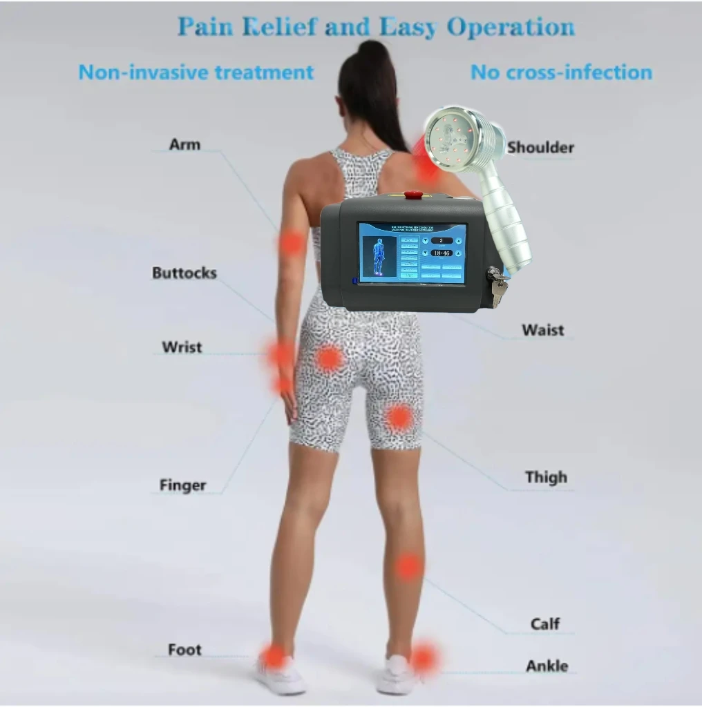 

Red Light Therapy, Infrared Light Therapy Machine For Body, Portable Cold Red Light Therapy Machine For Muscle Pain