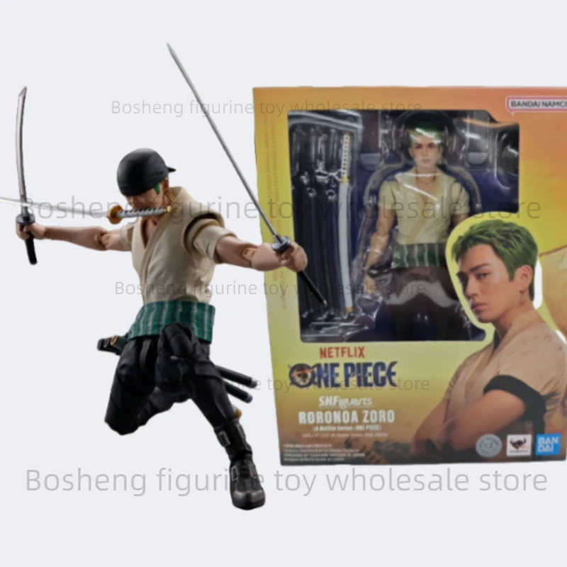 

Оригинальный Bandai S.H.Figuarts SHF Monkey D. Luffy One Piece Roronoa Zoro в наличии, коллекция аниме, экшн-фигурки, модель игрушки