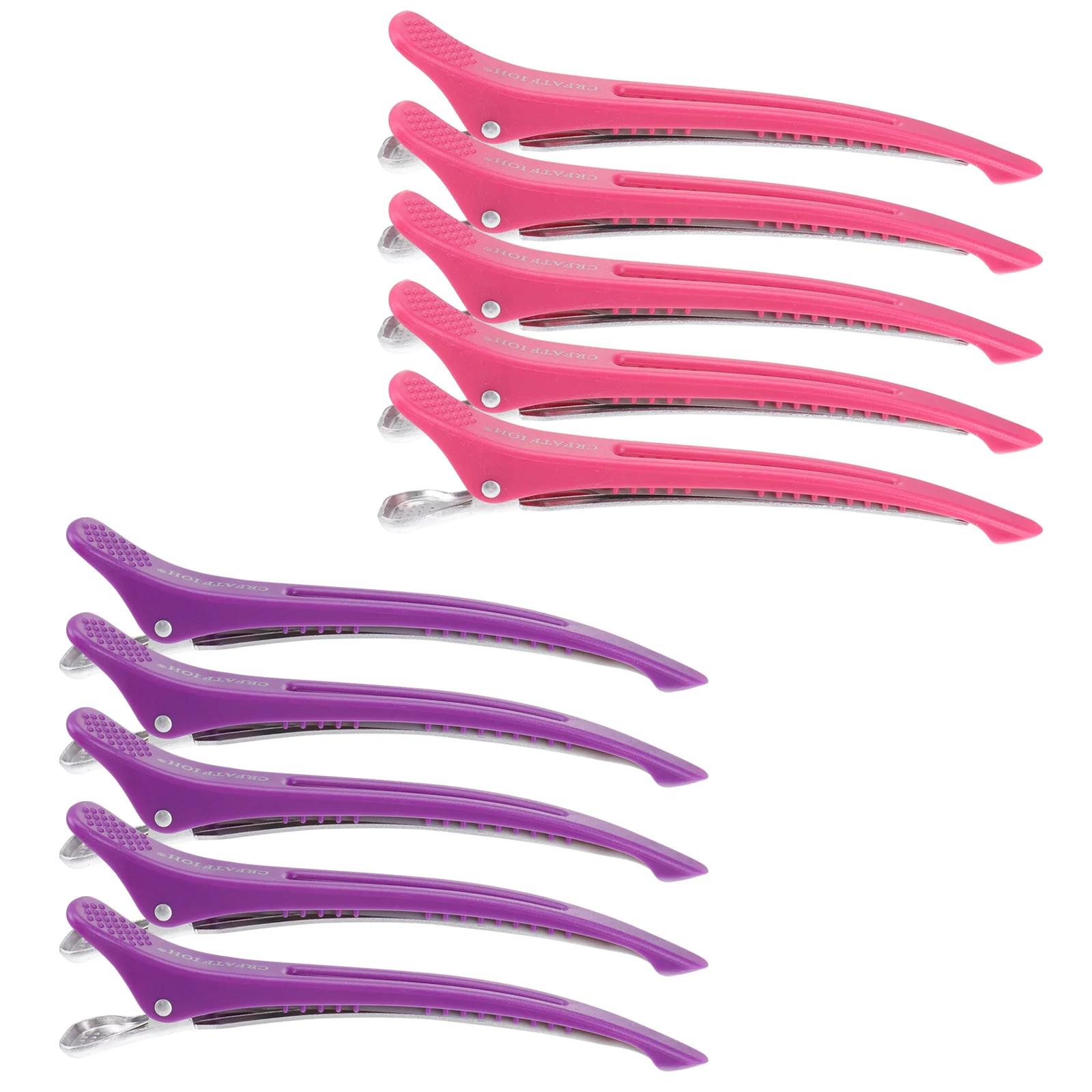 

10 Pcs Hair Barrettes Hairdressing Seamless Clip Salon Rustproof Make up Women Clips Non-slip Hairpin Miss