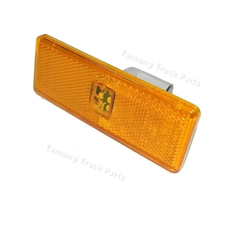 1 PCS For Mercedes Actros Atego Axor LED Side Marker Light Amber Lamp Reflector with plug