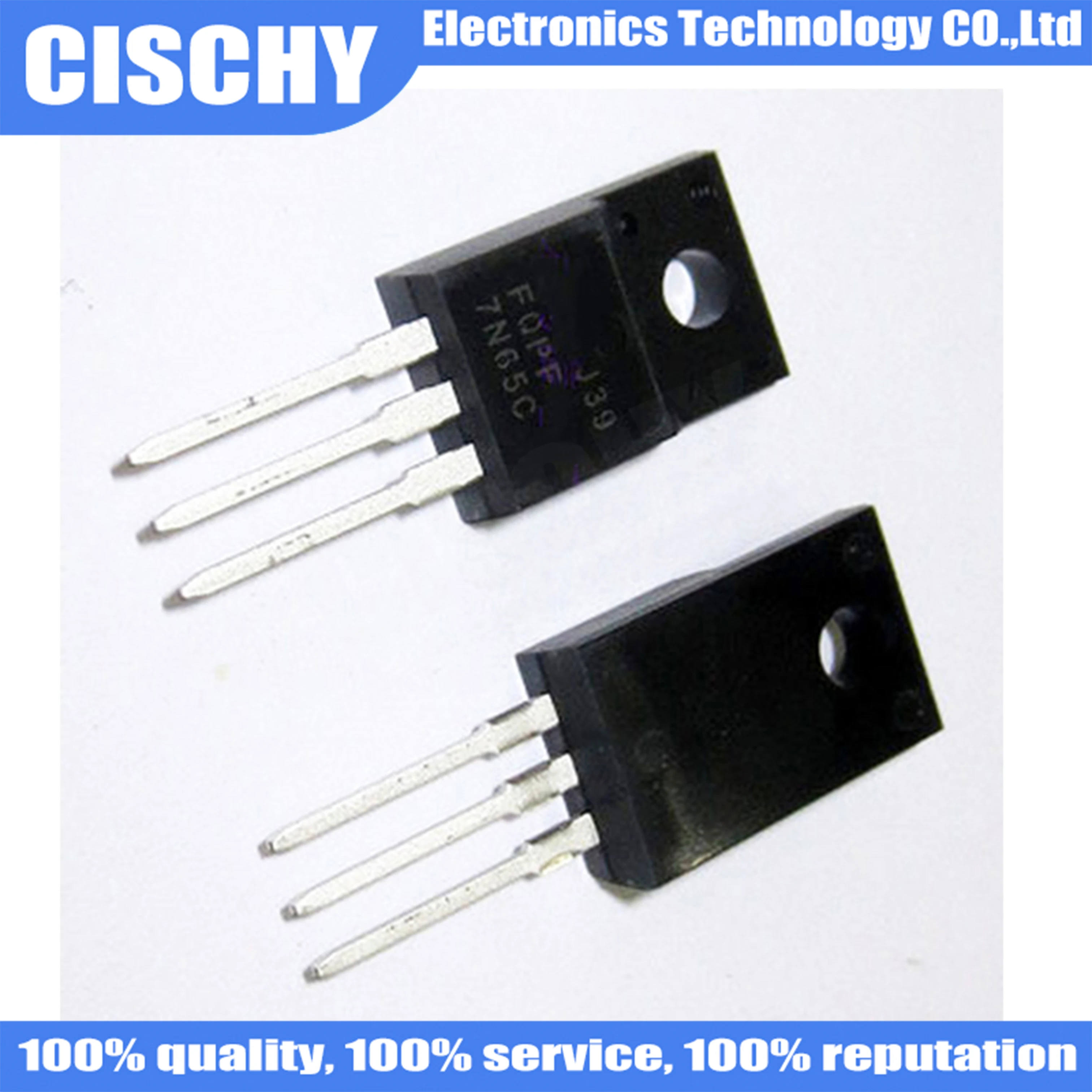 10Pcs/Lot FQPF7N65C…