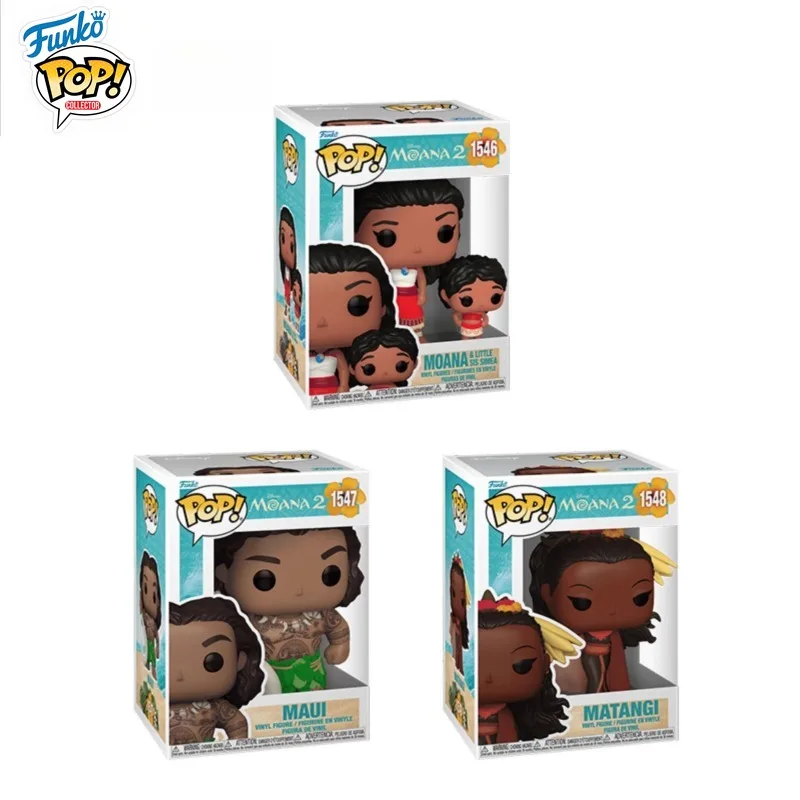 In Stock FUNKO POP Original and Authentic Co-branded Disney Moana Maui Ocean 2 Series Can Be Used To Collect Holiday Gifts - Image 3