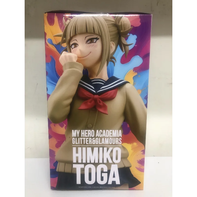 

In Stock Original Bandai Banpresto My Hero Academia Toga Himiko Anime Characters Model Toy Birthday Present Garage