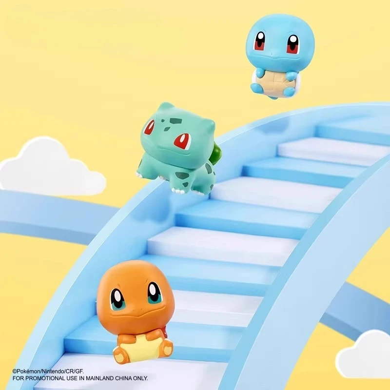 Pokemon Pokeball с фигурками, милая карманная кукла-монстр, слепая коробка, игрушка Gacha, коллекционный декор для стола Пикачу, подарки на день рождения для детей