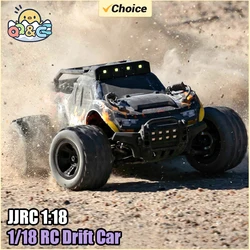 JJRC Rc Drift Car 1:18 4Wd Racing Off Road 4X4 Drifting 28 Km/h Szybki zdalnie sterowany samochód amortyzujący Zabawki Chłopcy