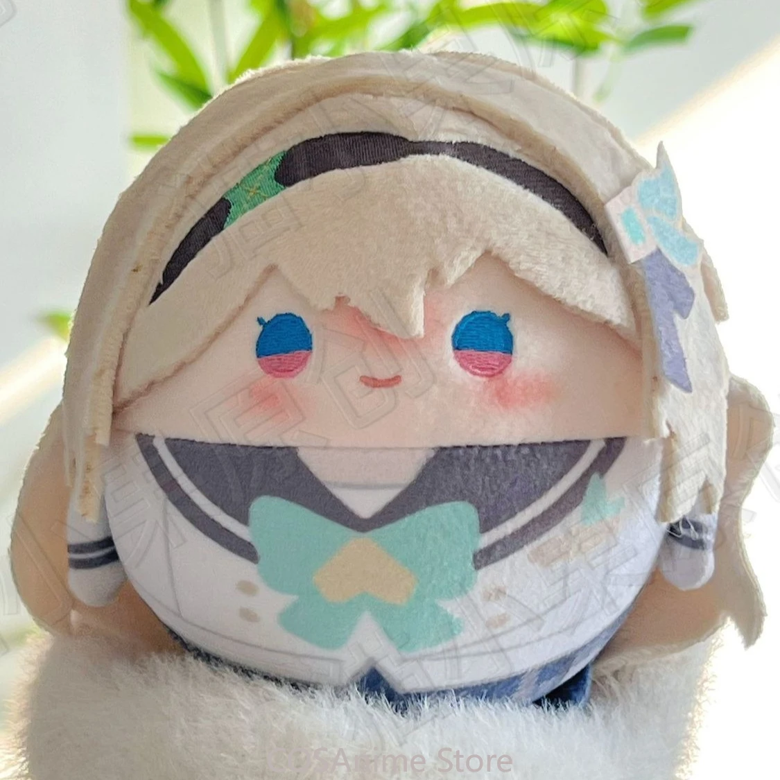 Firefly Honkai: Star Rail Figura de Anime Kawaii Cosplay 10CM Colgante de Peluche de Algodón Dango Impreso Llavero para Mochila Mascota para Fans