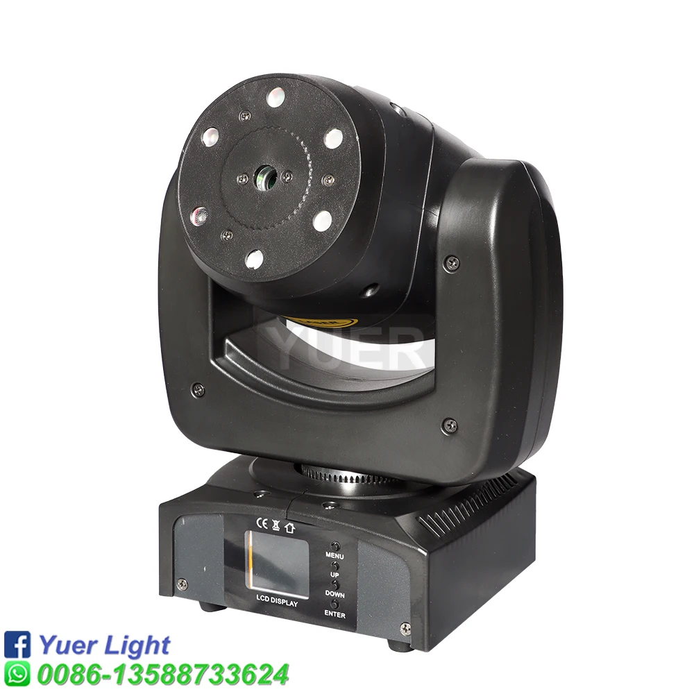 Nieuwe 7 Oog Laser Patroon Bewegend Hoofd Licht Scanning Patroon Animatie Effect Laserprojector Voor Dj Disco Stage Bar Party Dmx512