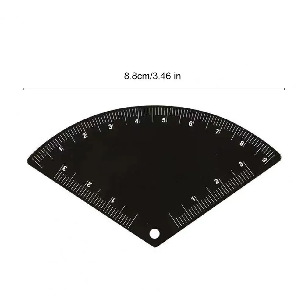 1/3 قطعة رسم سريع الحاجب تصميم حاكم Microblading رسم الخرائط تشكيل قالب أداة دائمة الحاجب ماكياج الرسم دليل حاكم