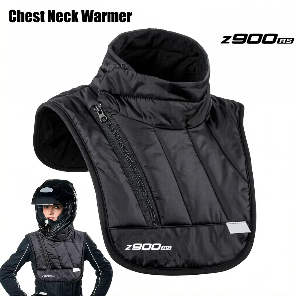 

Winter Keeping Warm Neck Scarf For KAWASAKI Z900RS Z 900RS Z900 RS Motorcycle Rider Chest Neck Protector Windproof Warmer Scarf