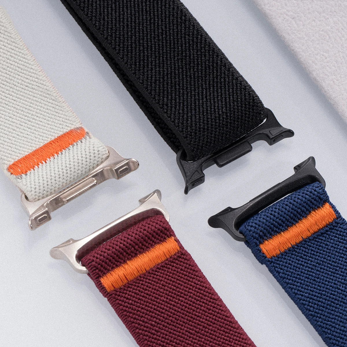 Nylon Band For Samsung Galaxy Watch 8 classic 46mm stretch Magnetic correa pulseira Bracelet Galaxy Watch 8 44mm 40mm Strap