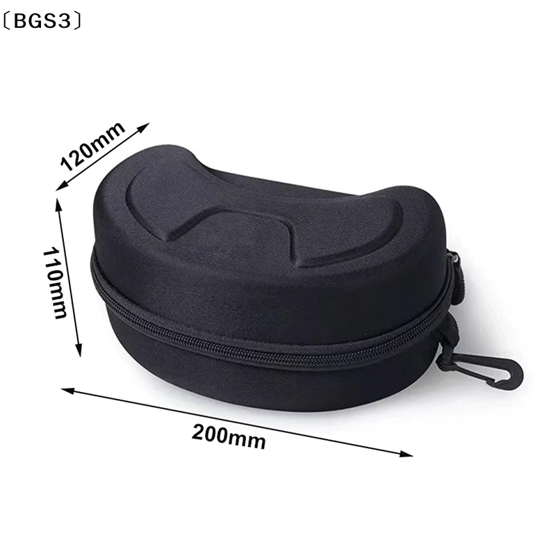 〔BGS3〕Ski Snowboard Goggles Box Hard EVA Portable Protection Carrying Case Water Resistant Shockproof Shell Ski Accessories