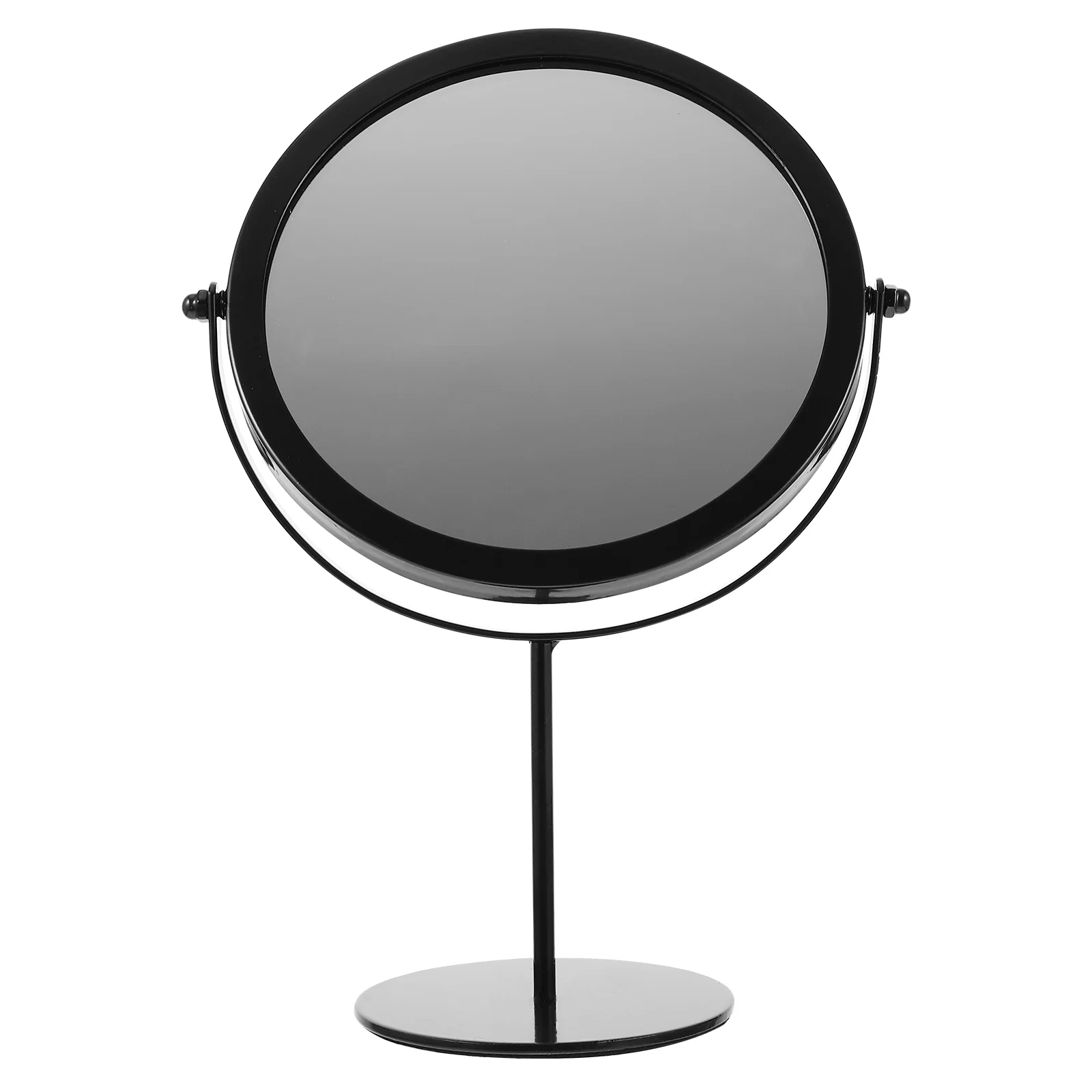 

Rotating Vanity Mirror Dressing Table Desktop Retro Decor Rotary Makeup Decorative Travel