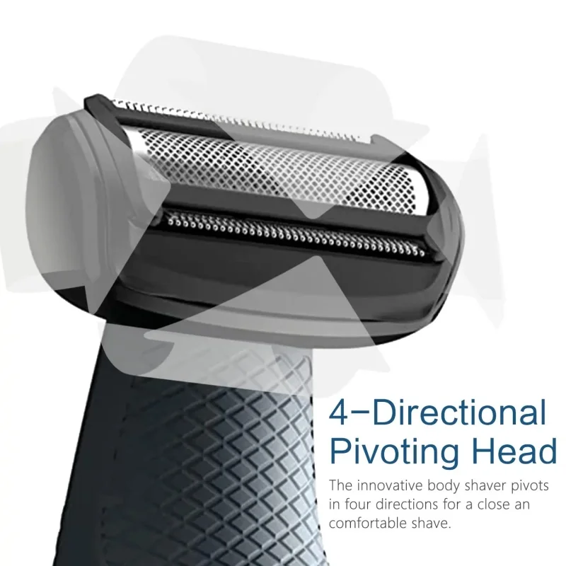 Shaver Head BG2000 Replacement Trimmer/Shaver Foil Head for Philips Norelco Bodygroom BG7040 BG7030 BG5025 BG2039 - view 4