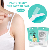 36Pcs Clear Double Sided Tape For Dress Body Skin Anti-Exposure Adhesive Sticker